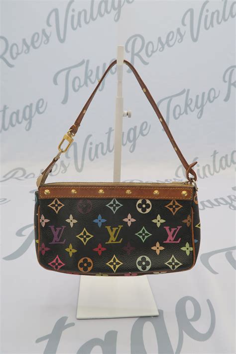 louis vuitton rainbow shoulder bag in black|louis vuitton monogram garment bag.